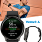 Garmin Venu 4 - 41/45mm AMOLED Advanced Health & Fitness GPS Smartwatch, Bright & Colorful Display, Built-in Flashlight, Up to 10/12 Days Battery Life with Wearable4U Bundle
