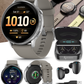 Garmin Venu 4 - 41/45mm AMOLED Advanced Health & Fitness GPS Smartwatch, Bright & Colorful Display, Built-in Flashlight, Up to 10/12 Days Battery Life with Wearable4U Bundle