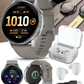 Garmin Venu 4 - 41/45mm AMOLED Advanced Health & Fitness GPS Smartwatch, Bright & Colorful Display, Built-in Flashlight, Up to 10/12 Days Battery Life with Wearable4U Bundle