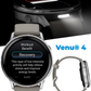 Garmin Venu 4 - 41/45mm AMOLED Advanced Health & Fitness GPS Smartwatch, Bright & Colorful Display, Built-in Flashlight, Up to 10/12 Days Battery Life with Wearable4U Bundle
