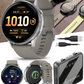 Garmin Venu 4 - 41/45mm AMOLED Advanced Health & Fitness GPS Smartwatch, Bright & Colorful Display, Built-in Flashlight, Up to 10/12 Days Battery Life with Wearable4U Bundle