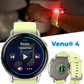 Garmin Venu 4 - 41/45mm AMOLED Advanced Health & Fitness GPS Smartwatch, Bright & Colorful Display, Built-in Flashlight, Up to 10/12 Days Battery Life with Wearable4U Bundle