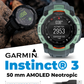 Garmin Instinct 3 Rugged Outdoor GPS Smartwatch, Wearable4U