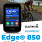 Garmin Edge 850 Compact GPS Cycling Computer, 2.7" Color Touchscreen Display, Bike-Specific Mapping, Advanced Training & Performance Insights + Silicone Case w/ Wearable4U PowerBank Bundle