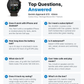 Garmin Approach S72 Golf GPS Smartwatch, AMOLED, Advanced Golf Features, Green Reading, Swing Metrics, 43,000+ CourseView Maps | Wearable4U Bundle