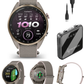 Garmin Approach S72 Golf GPS Smartwatch, AMOLED, Advanced Golf Features, Green Reading, Swing Metrics, 43,000+ CourseView Maps | Wearable4U Bundle
