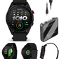 Garmin Approach S72 Golf GPS Smartwatch, AMOLED, Advanced Golf Features, Green Reading, Swing Metrics, 43,000+ CourseView Maps | Wearable4U Bundle