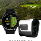 Garmin Approach Z10 Golf Laser Range Finder Up To 350 Yards (010-04328-00) with Wearable4U Bundle