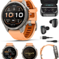 Garmin Fenix 9 Pro AMOLED Premium Multisport GPS Smartwatch, Titanium, Sapphire