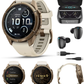 Garmin Fenix 9 Pro AMOLED Premium Multisport GPS Smartwatch, Titanium, Sapphire, inReach Connectivity