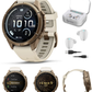 Garmin Fenix 9 Pro AMOLED Premium Multisport GPS Smartwatch, Titanium, Sapphire, inReach Connectivity
