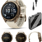 Garmin Fenix 9 Pro AMOLED Premium Multisport GPS Smartwatch, Titanium, Sapphire, inReach Connectivity