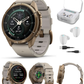 Garmin Fenix 9 Pro AMOLED Premium Multisport GPS Smartwatch, Titanium, Sapphire, inReach Connectivity
