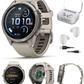 Garmin Fenix 9 Pro AMOLED Premium Multisport GPS Smartwatch, Titanium, Sapphire, inReach Connectivity