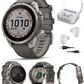 Garmin Fenix 9 Pro SOLAR Premium Multisport GPS Smartwatch, Titanium, Sapphire, inReach Connectivity