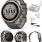 Garmin Fenix 9 Pro SOLAR Premium Multisport GPS Smartwatch, Titanium, Sapphire, inReach Connectivity