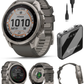 Garmin Fenix 9 Pro SOLAR Premium Multisport GPS Smartwatch, Titanium, Sapphire, inReach Connectivity