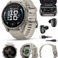 Garmin Fenix 9 AMOLED Premium Multisport GPS Smartwatch, Titanium, Sapphire