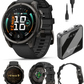 Garmin Fenix 9 AMOLED Premium Multisport GPS Smartwatch, Titanium, Sapphire