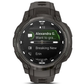 Garmin Instinct Crossover 1.2" AMOLED Sapphire Rugged Hybrid GPS Smartwatch (Various Models, incl. Tactical Edition), Analog Hands,  Health & Wellness Monitoring | Wearable4U Bundle