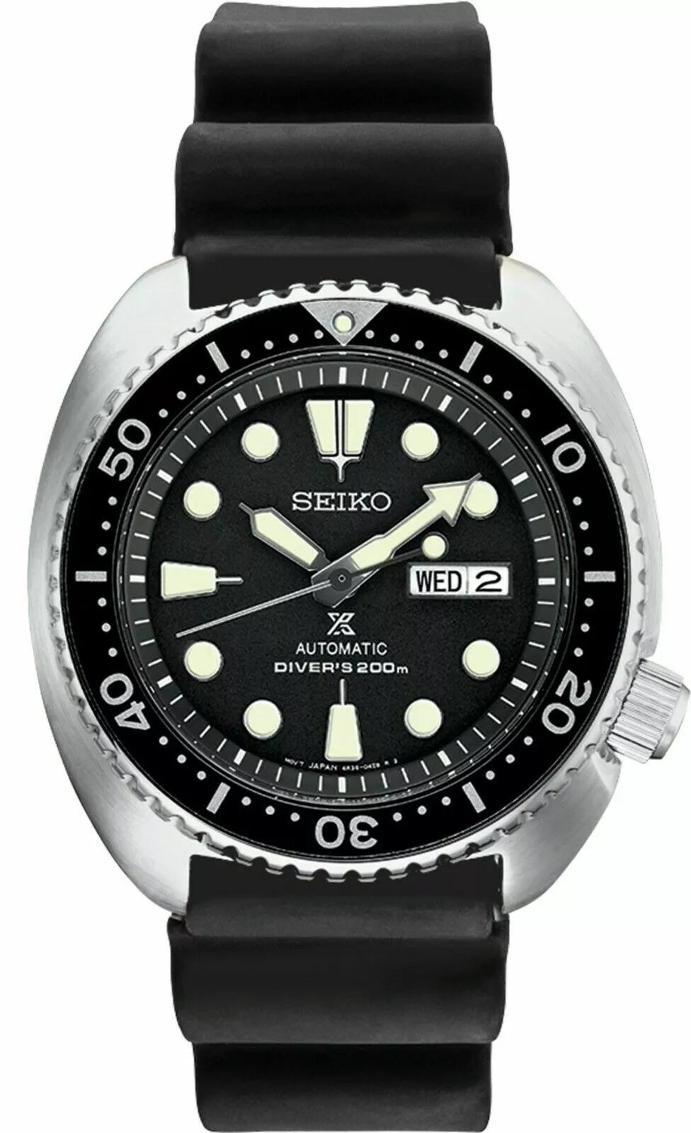 Seiko Prospex Automatic Diver 45.0 mm Black Dial Men's Watch (SRPE93)