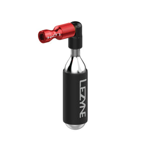 Lezyne Trigger Drive CO2 Premium Bike Tire Inflator, Red (1-C2-TRDR-V111)