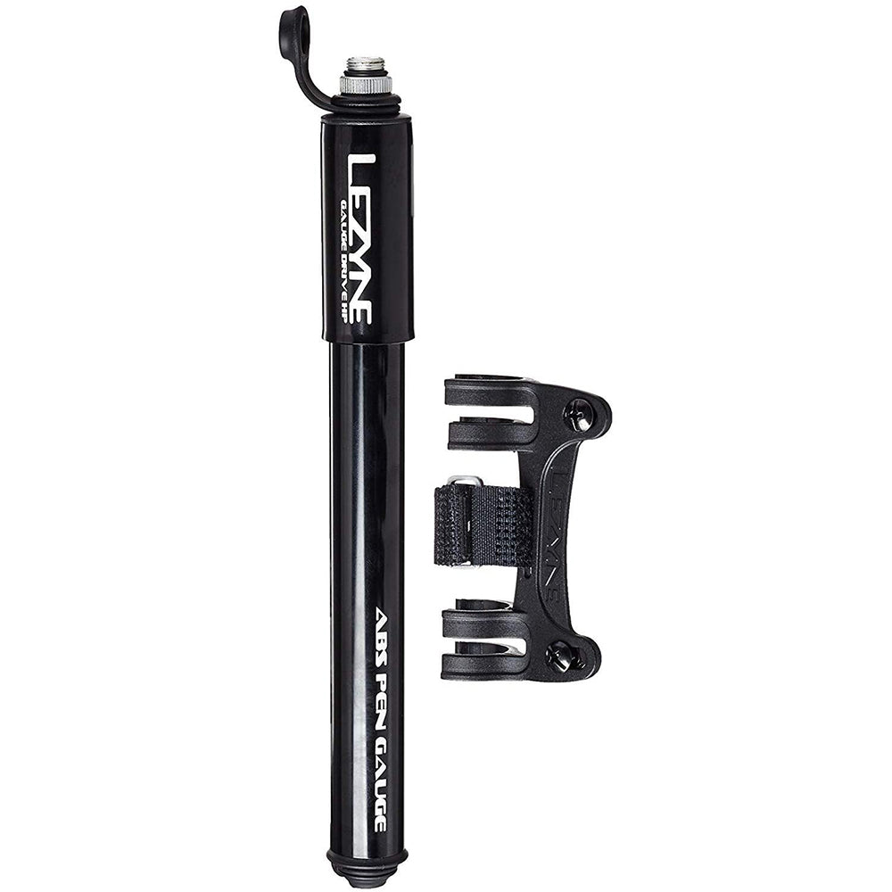 Lezyne Gauge Drive HP Hand Pump, Medium, 232 mm, 120psi, Black