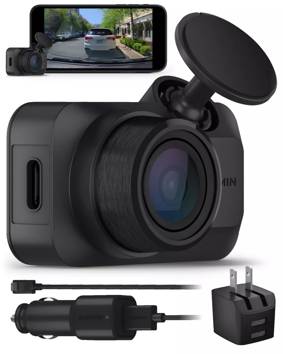 Garmin Ultracompact 1080p Dash Cam Mini 3 with a 140-degree Field of View and built-in Clarity Polarizer (010-02899-00)