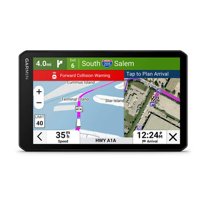 Garmin dezlCam OTR725 7" GPS Truck Navigator with Built-in Dash Cam (010-02927-00)