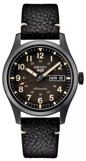 Seiko 5 Sports 39.4 mm Black Dial Men's Watch (SRPG41)