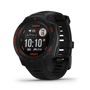 Garmin Instinct Esports Edition, Black Lava GPS Smartwatch for Esports Athletes (010-02064-73)