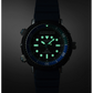 Seiko Prospex Solar Analog-Digital Diver Diver's 47.8 mm Black Dial Men's Watch (SNJ039)