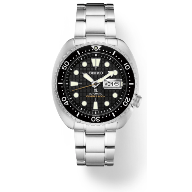 Seiko Prospex Automatic Diver Rotating Bezel 45.0 mm Black Dial Men's Watch (SRPE03)