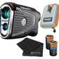 Bushnell Pro X3+ (Plus) Advanced Laser Golf Rangefinder with Included Carrying Case, Carabiner, Lens Cloth, and Selected Wearable4U Bundle
