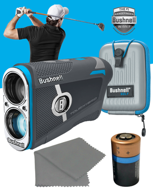 Bushnell Tour Hybrid Laser Rangefinder with GPS and Slope Compensation (202500/202600) | Wearable4U Bundle