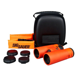 Sig Sauer ZULU4 HD 10x42mm Closed Bridge Orange Binocular with Case (SOZ40001OR)