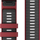 Garmin QuickFit 26 Watch Bands Marsala/Graphite Silicone (010-13393-06)