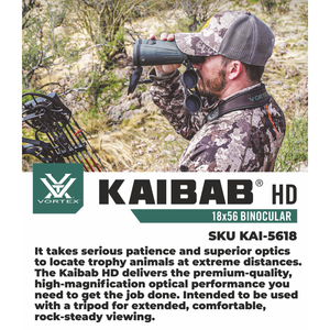 Vortex Optics Kaibab HD 18X56 Binocular (KAI-5618)