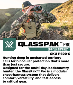 Vortex Optics GlassPak Pro Binocular Harness, Small (P600-S)