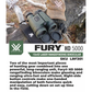 Vortex Optics Fury HD 5000 Roof Prism Laser Rangefinder Binocular (LRF301)