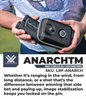 Vortex Optics Anarch Image Stabilized Golf Laser Rangefinder (LRF-ANARCH)