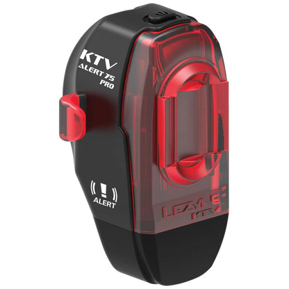 Lezyne KTV Pro Alert 75 Drive Rear Bicycle Taillight, Black