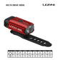 LEZYNE Hecto Drive 500XL Bicycle Headlight LED Front Bike Light, Red