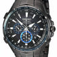 Seiko Coutura Radio Sync Solar Chronograph 44.5 mm Black Dial Men's Watch (SSG021)