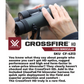 Vortex Optics Crossfire HD 10x50 Green Binocular (CF-4313)