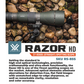 Vortex Optics Razor HD 27-60X85 Straight Spotting Scope (RS-85S)