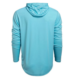Vortex Optics UPF 50 Sun Slayer Hoodies, Flats Blue