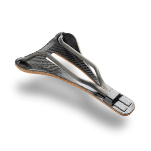 Bjorn Cycles Carbon Bicycle Saddle with Cork pad Probka