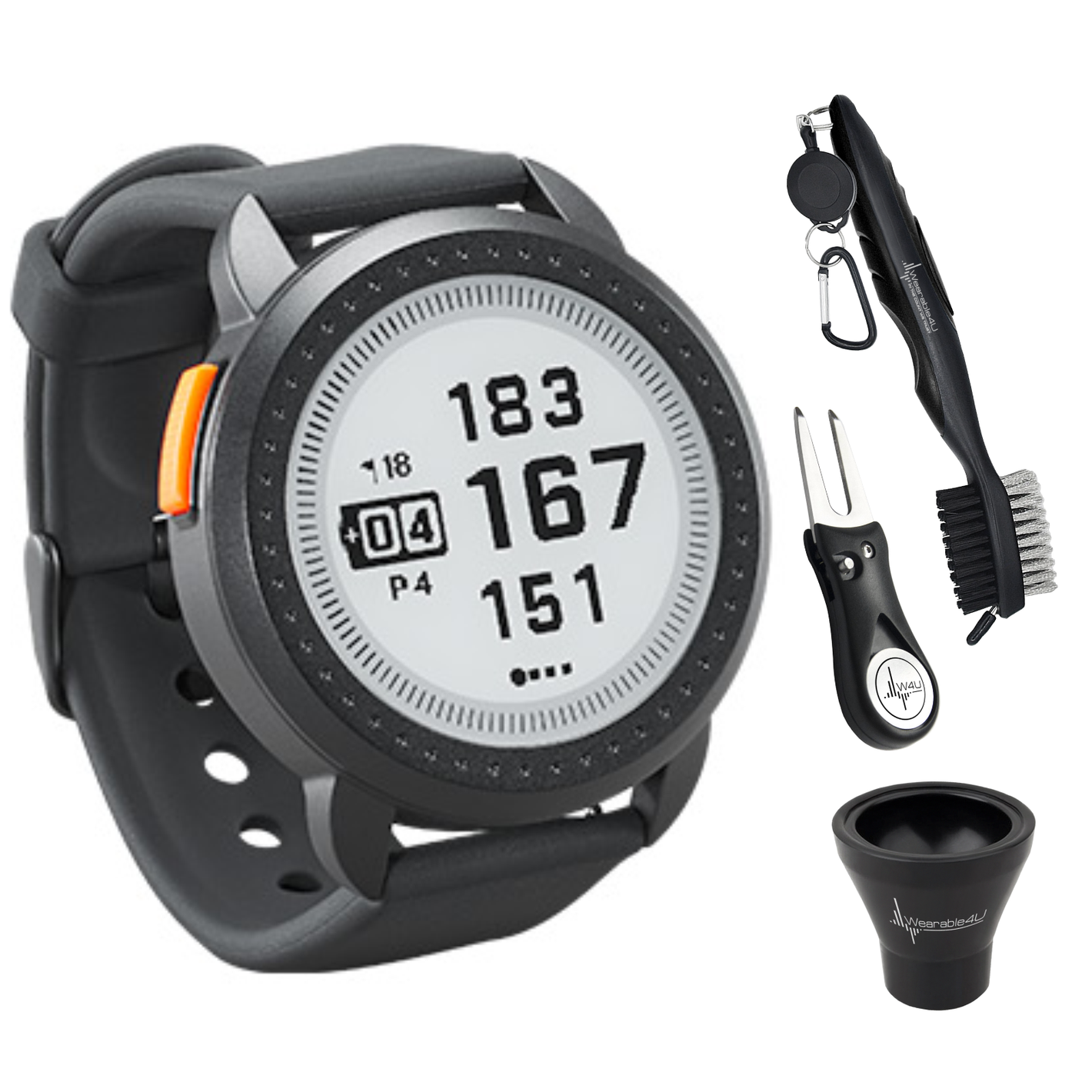 Bushnell iON Edge Golf GPS Watch with 38,000 courses and auto-course recognition, GreenView