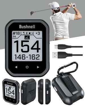 Bushnell Phantom 3 Slope GPS Golf Green with Slope Technology, Touchscreen, Magnetic Cart Mount, Wearable4U